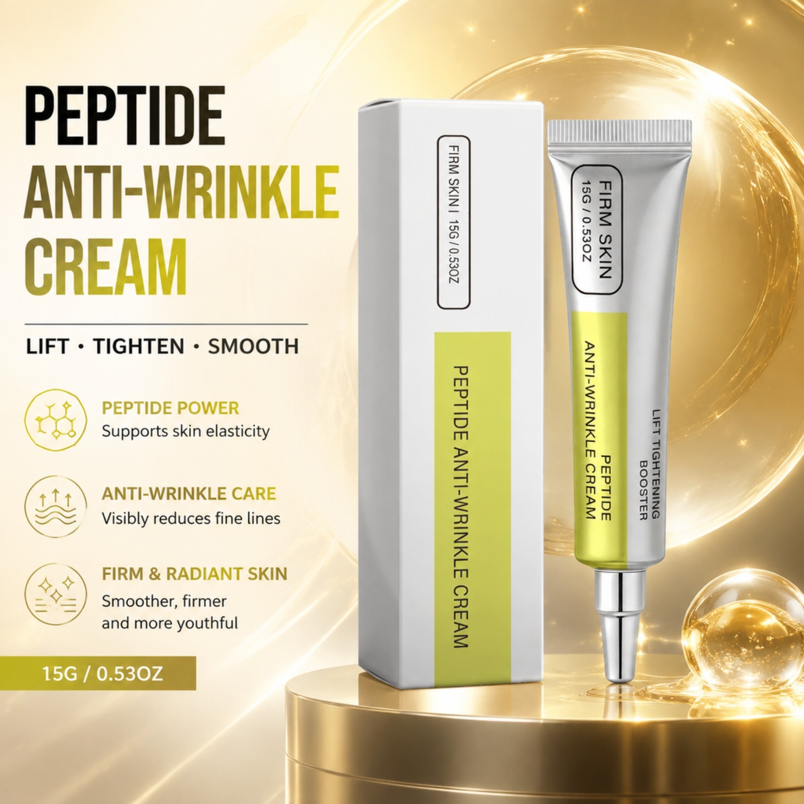 Skincare Skintific - Creme Facial com Retinol e Peptídeos: