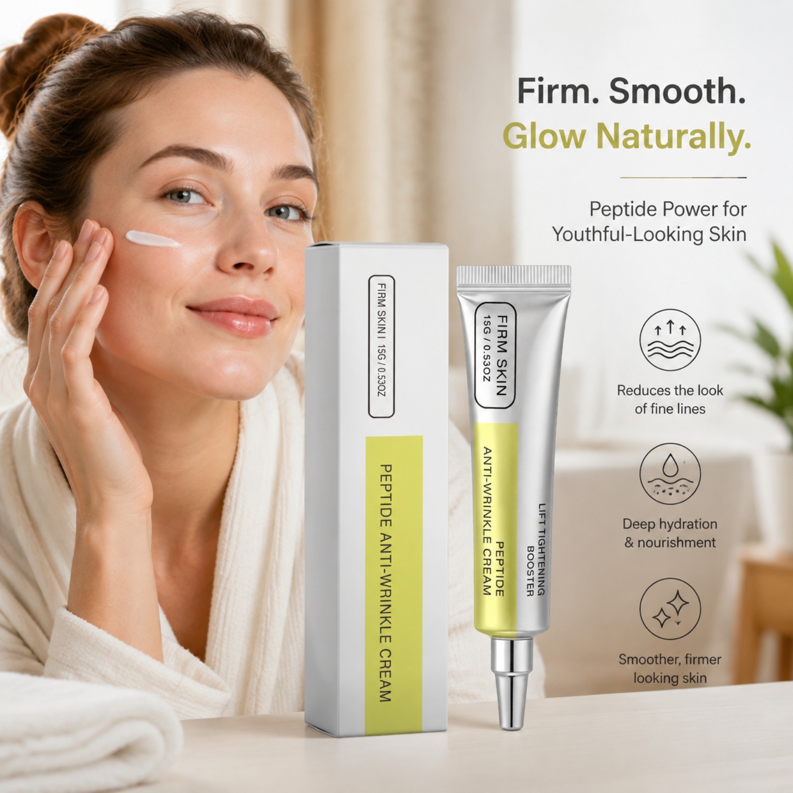 Creme Facial com Retinol e Pep - Skincare Skintific avaliação e preço